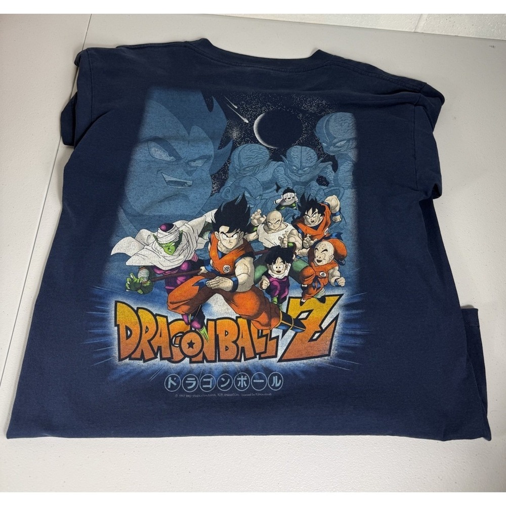 Vintage 1997 Rare Dragon Ball Z Tshirt Goku Size L
